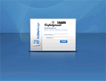 Tablet Screenshot of legale.artigiani.it
